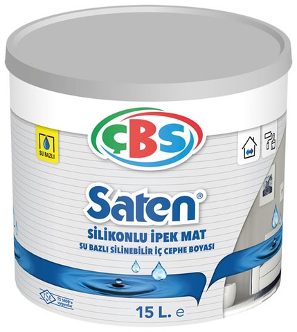 ÇBS Saten İpek Mat — Silikonlu İç Cephe