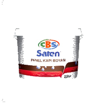 ÇBS Saten Panel Kapı Boyası (Su Bazlı)